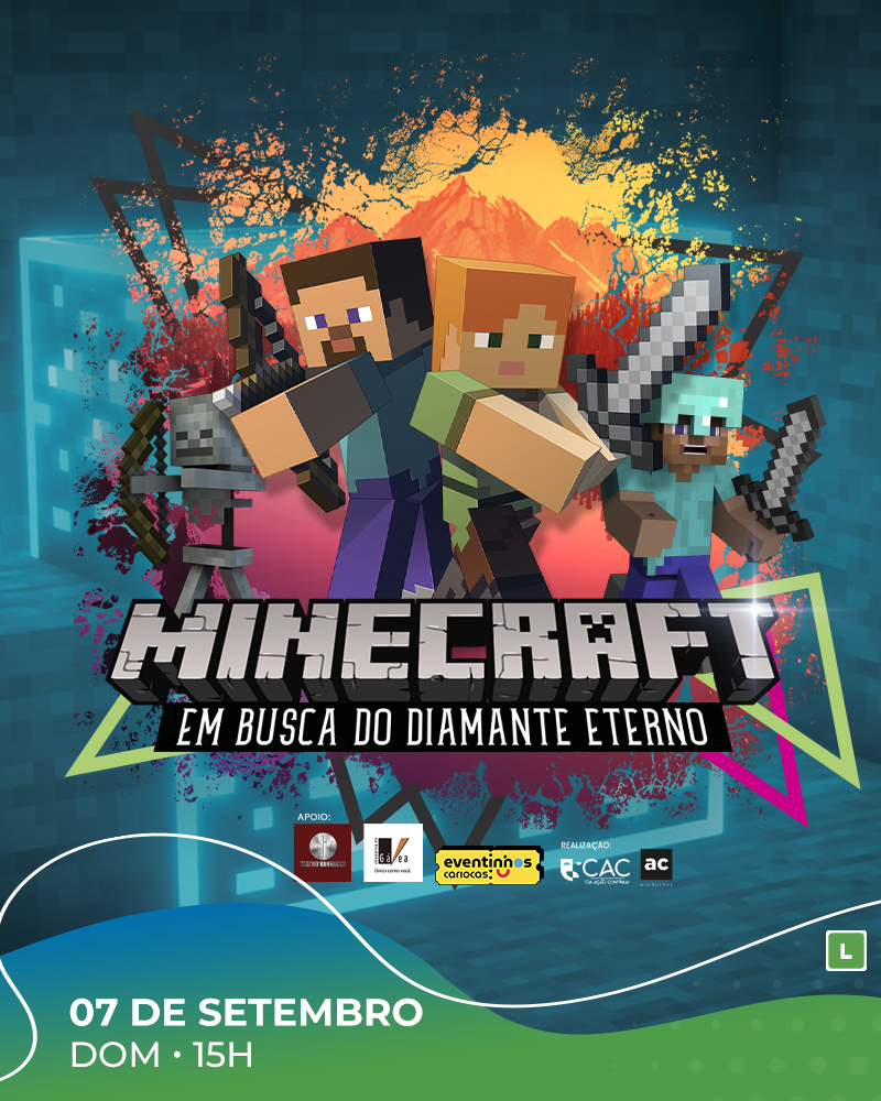 MINECRAFT, em busca do diamante eterno
