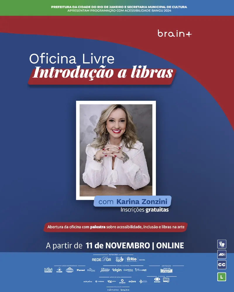 Oficina Livre - Libras na Prática com Karina Zonzini