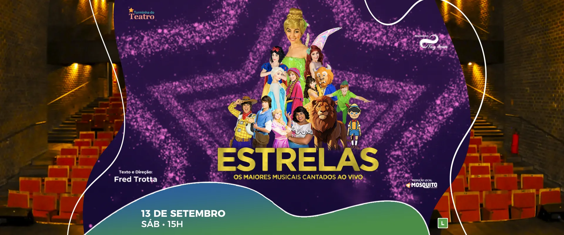 Turminha do Teatro - Estrelas