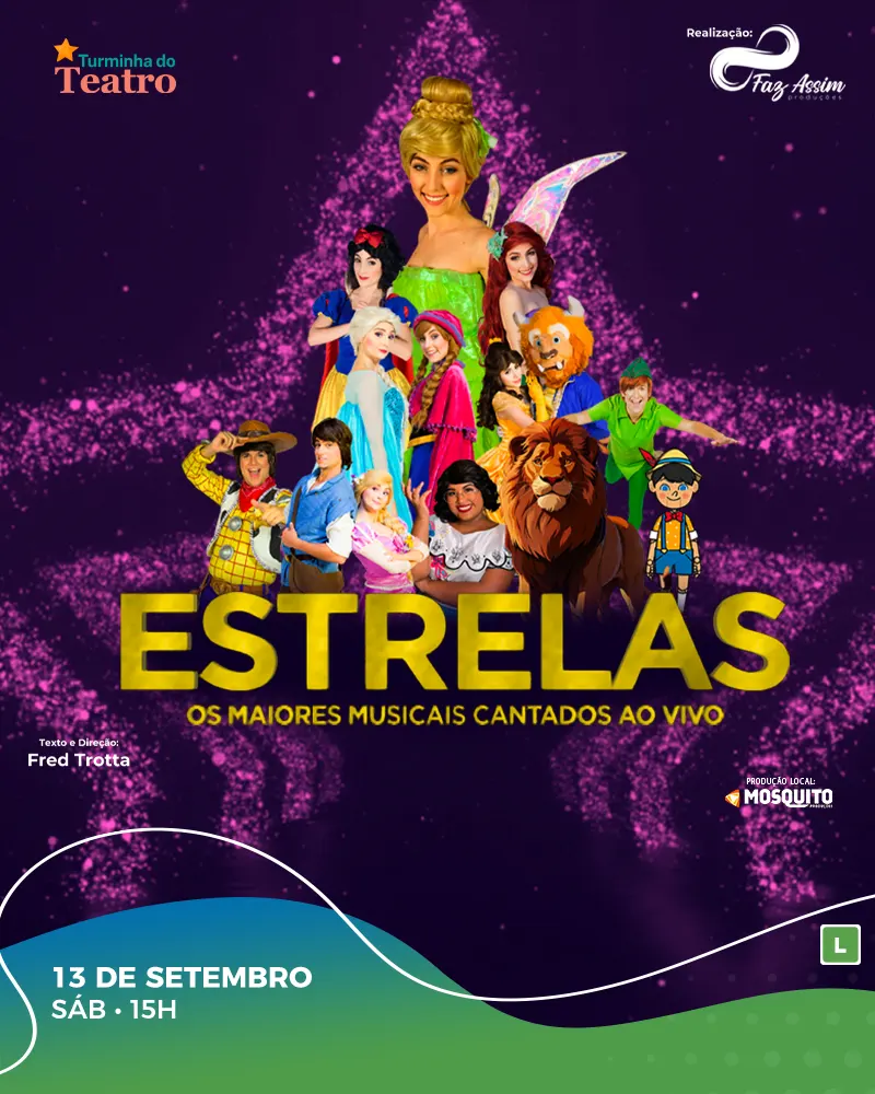 Turminha do Teatro - Estrelas